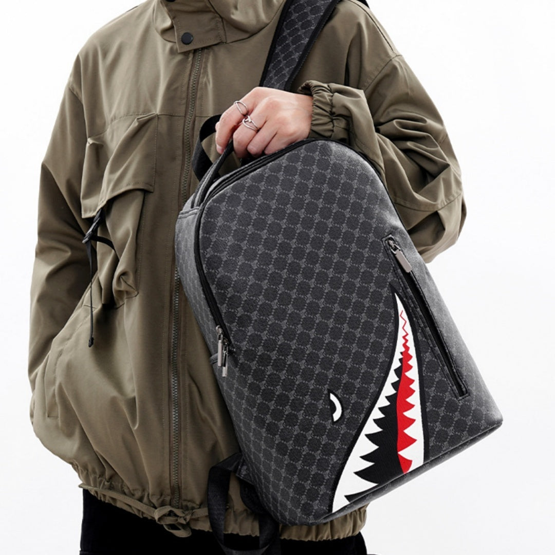 Shark Backpack Business Large Capacity Men Infinite Avenue