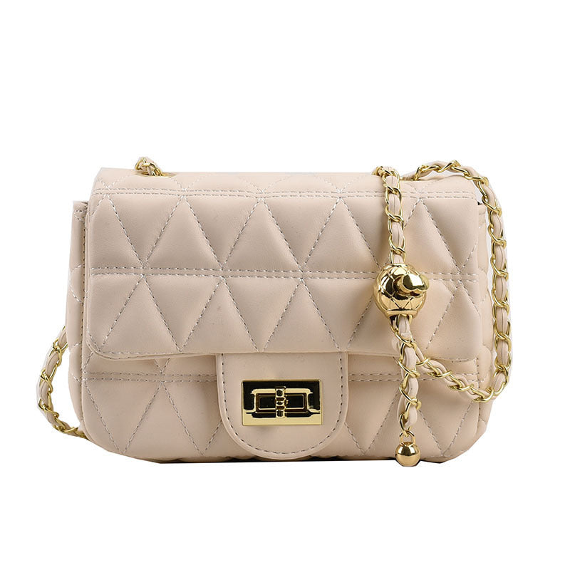 High-grade Diamond Pattern Chain Bag Women's Simple All-match Infinite Avenue