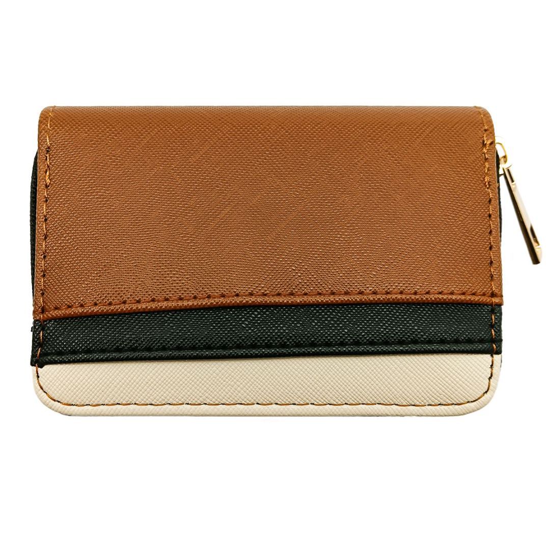 Cloth Card Holder Brown Infinite Avenue