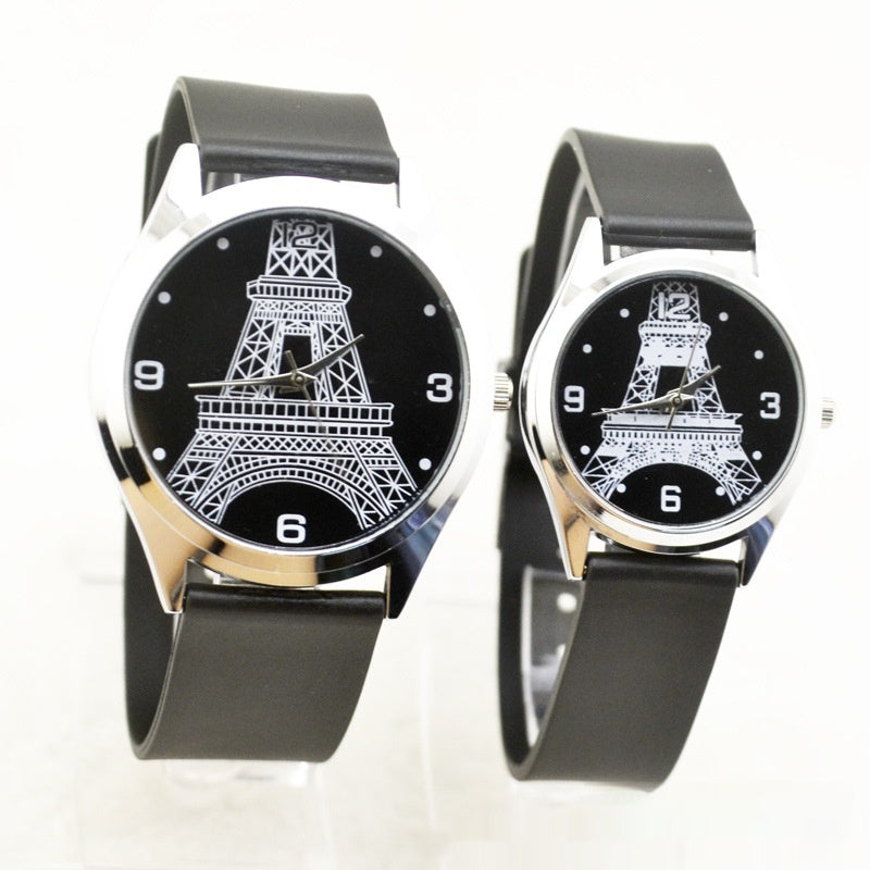 Paris Tower Fashion Couple Pair Watch Infinite Avenue