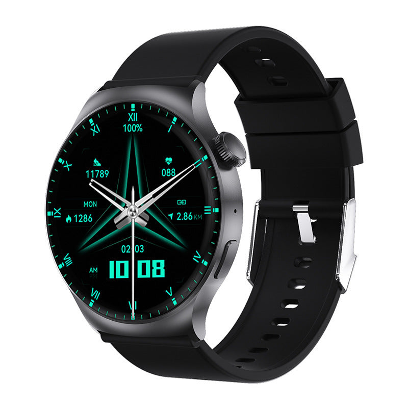 Smart Watch Bluetooth Calling Female Assistant Heart Rate Blood Pressure Bracelet Multi-sports Black Infinite Avenue