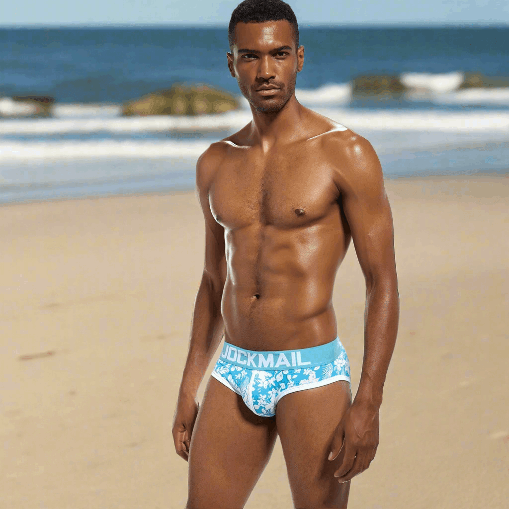 Men's Cotton Printed Sexy Comfortable Briefs - Infinite Avenue