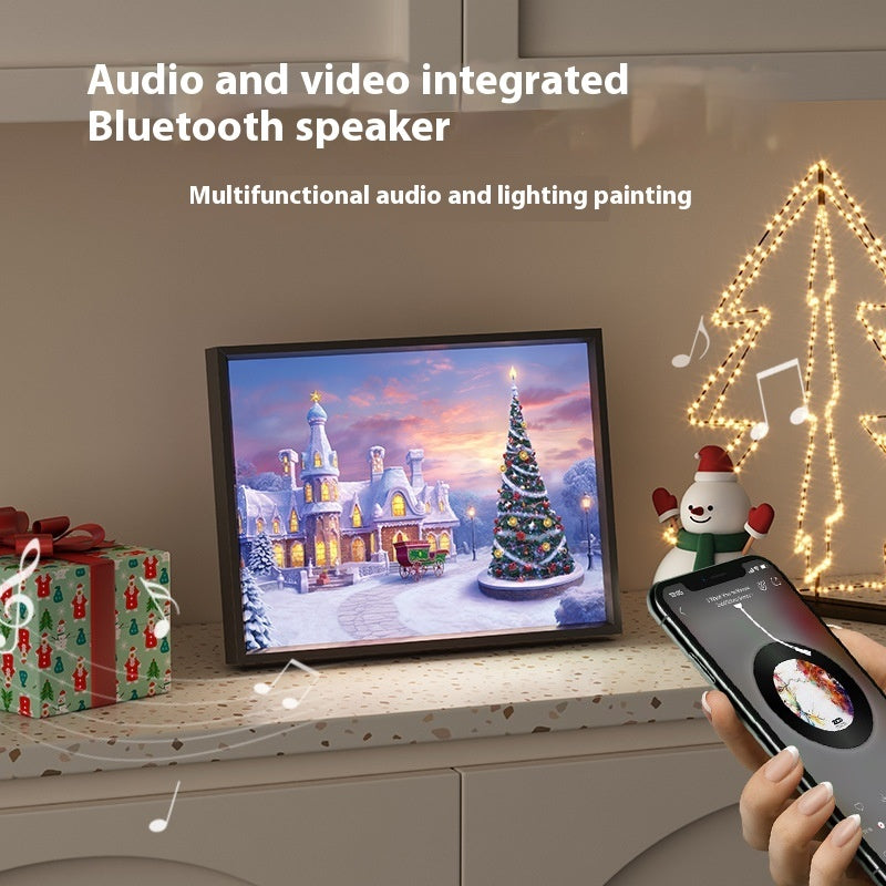 Mini Bluetooth Speaker – Christmas Gift with Artistic Design Infinite Avenue