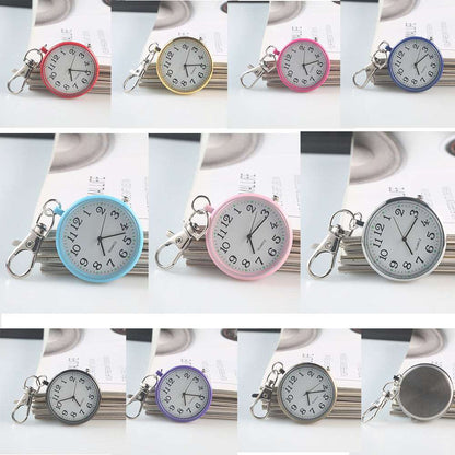 Clear Numbers Luminous Watch Keychain Pocket Watch Infinite Avenue