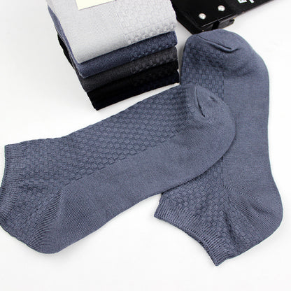 Men's Bamboo Fiber Low-Cut Socks – All Seasons Infinite Avenue