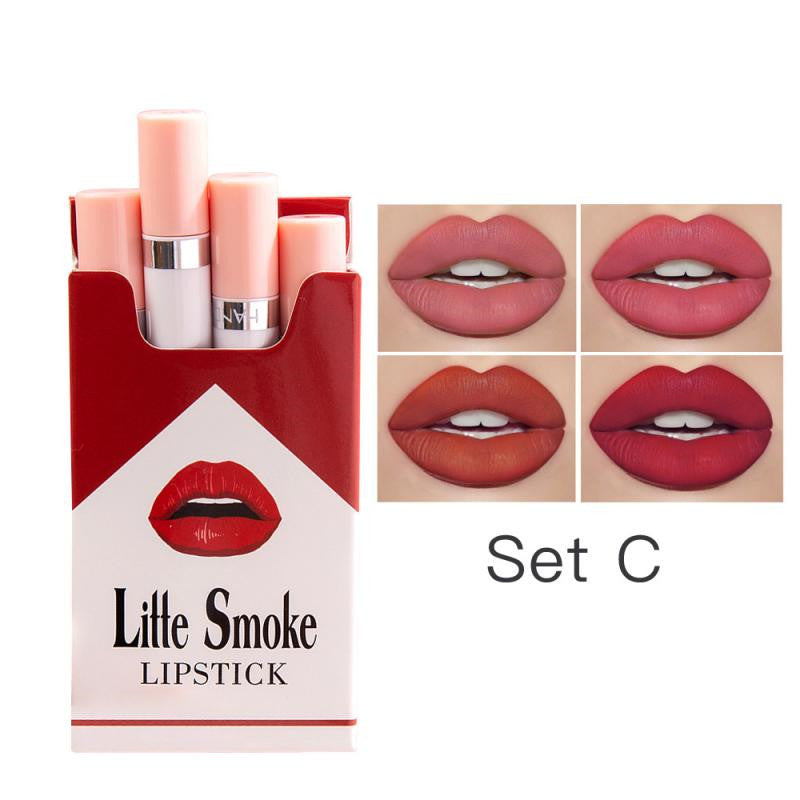 Cigarette-Case Matte Mist Lipstick Set C Infinite Avenue