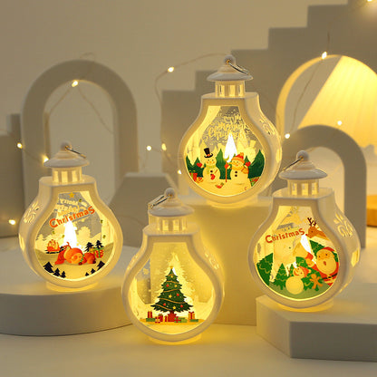 Romantic Christmas Candle Lamp Ornaments Infinite Avenue