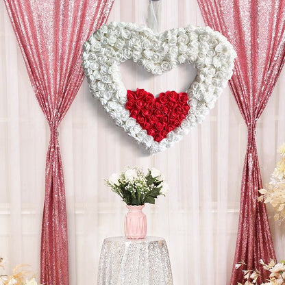 Valentine's Day Double Love Garland Holiday Atmosphere Dress Up Ornaments Infinite Avenue