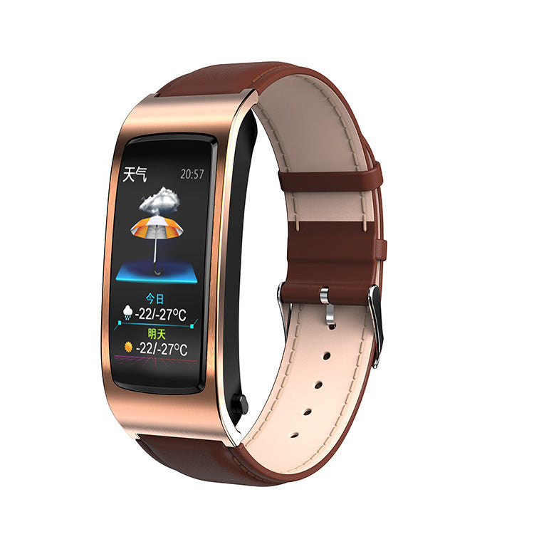 114 Screen Information Synchronization Call Prompt K11 Call Smart Bracelet Golden Belt Infinite Avenue