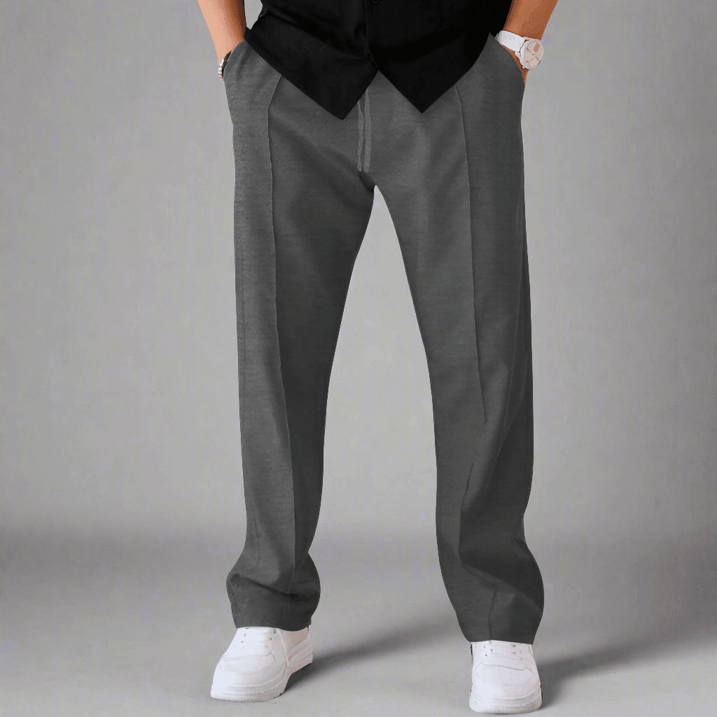 Men's Casual Drawstring Trousers - Infinite Avenue