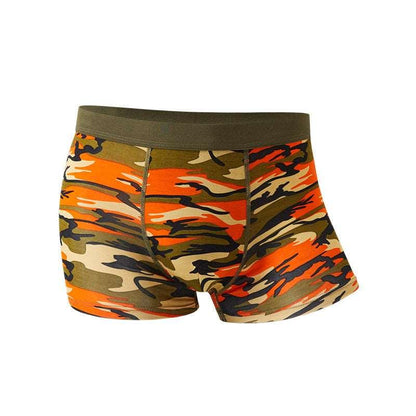 Camofit Men's Modal Boxers Orange Camouflage Infinite Avenue