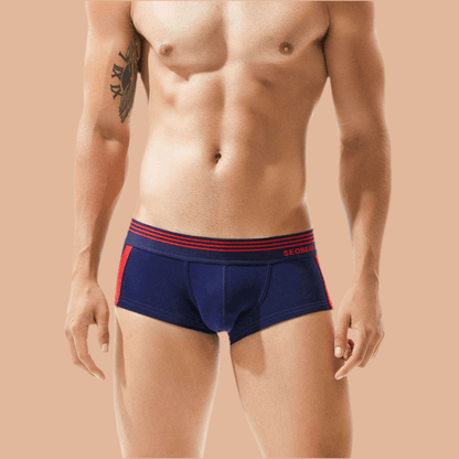 Men’s Breathable Comfortable Cotton Boxer Shorts - Infinite Avenue