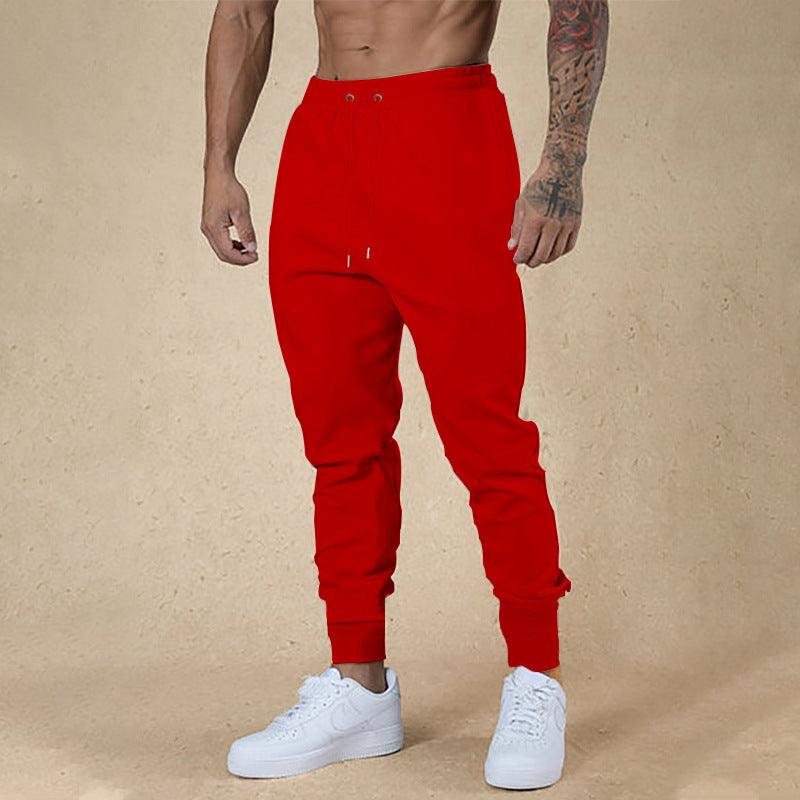 European And American Ankle-tied Men's Fitness Casual Pants - Infinite Avenue