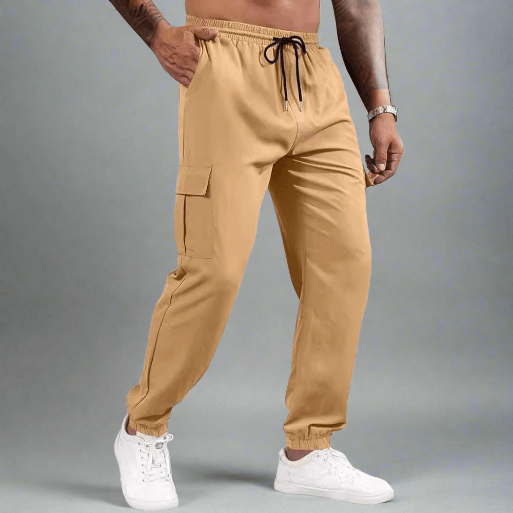 Multi-pocket Loose Straight Cargo Trousers - Infinite Avenue