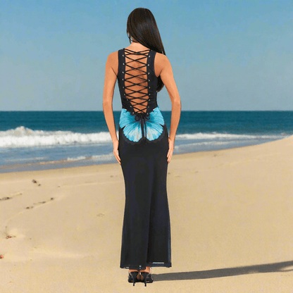 Women's Fashion Personality Backless Rope Dress - Infinite Avenue