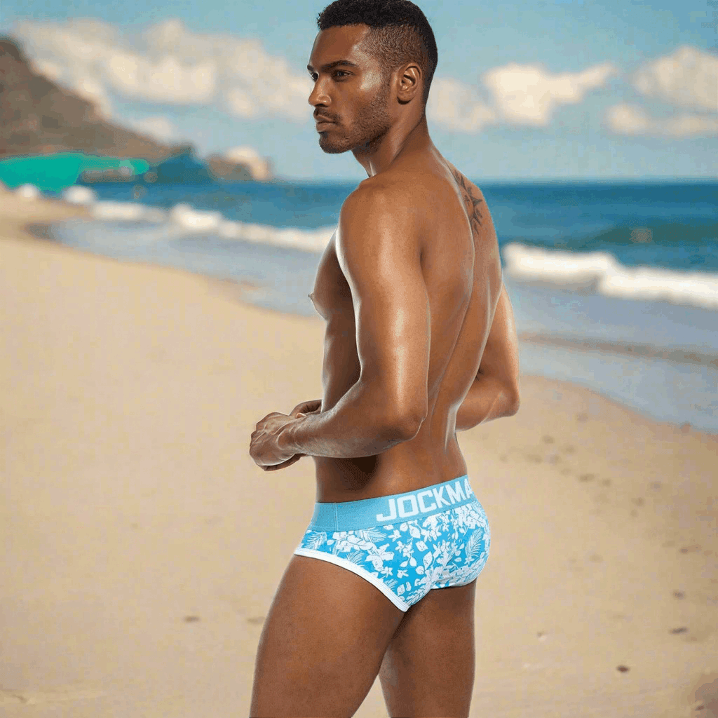 Men's Cotton Printed Sexy Comfortable Briefs - Infinite Avenue