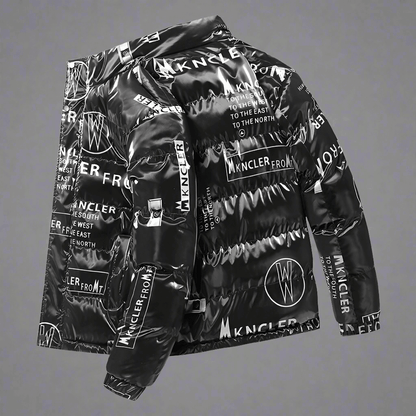 Men’s Fashion Winter Printed Jacket - Infinite Avenue