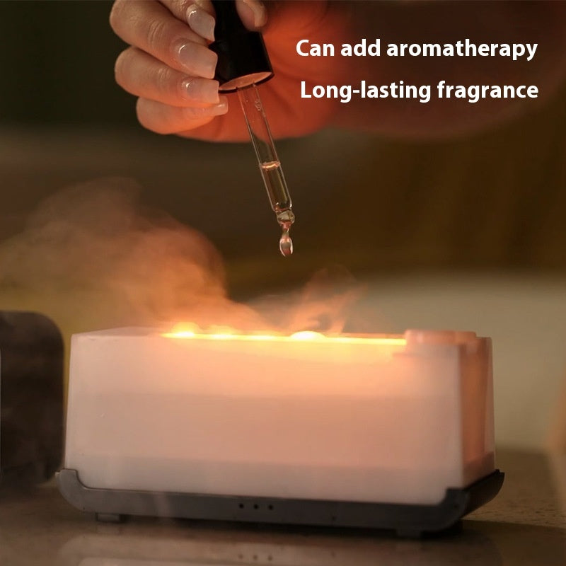 Flame Aroma Diffuser & USB Humidifier – Aromatherapy & Air Spray Infinite Avenue