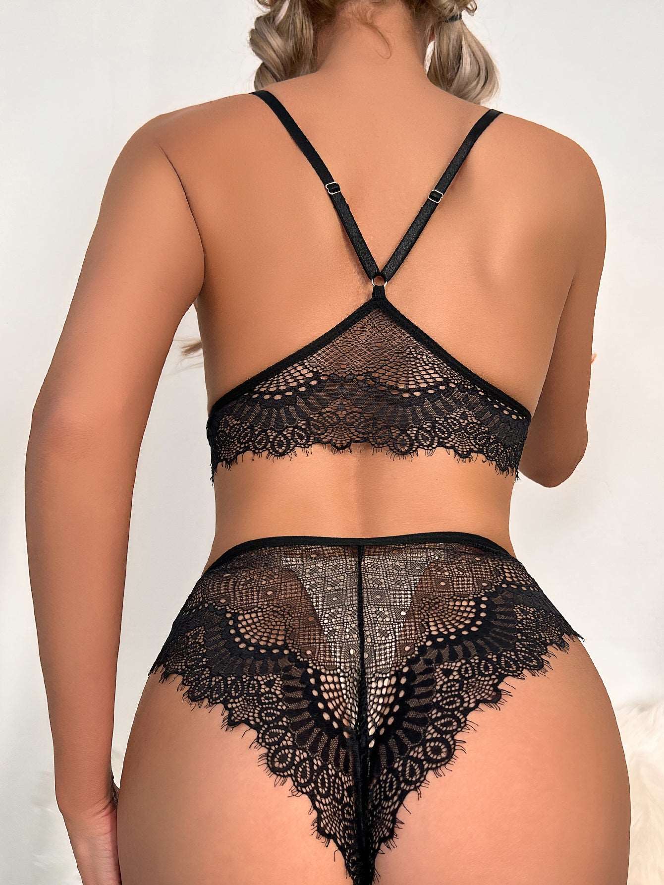 Sexy Black Lingerie Set - Summer Collection Infinite Avenue