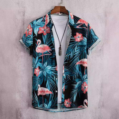 Men’s 3D Print Hawaiian Cardigan Infinite Avenue