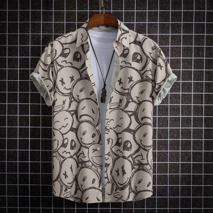 Men’s 3D Print Hawaiian Cardigan - Infinite Avenue