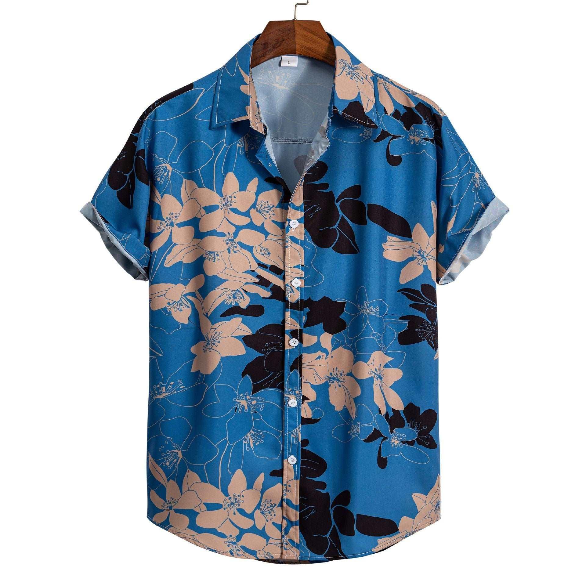 Men’s 3D Print Hawaiian Cardigan Infinite Avenue