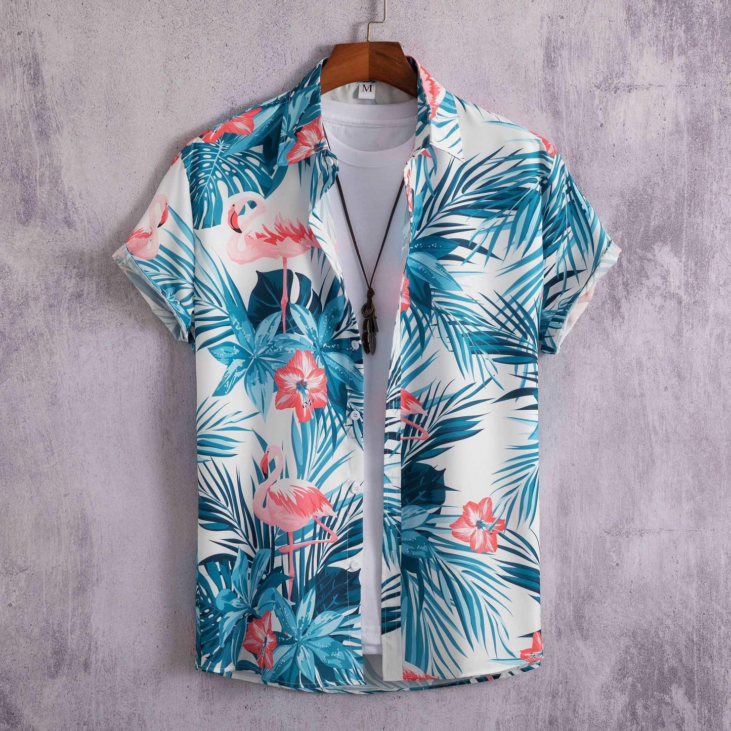 Men’s 3D Print Hawaiian Cardigan - Infinite Avenue