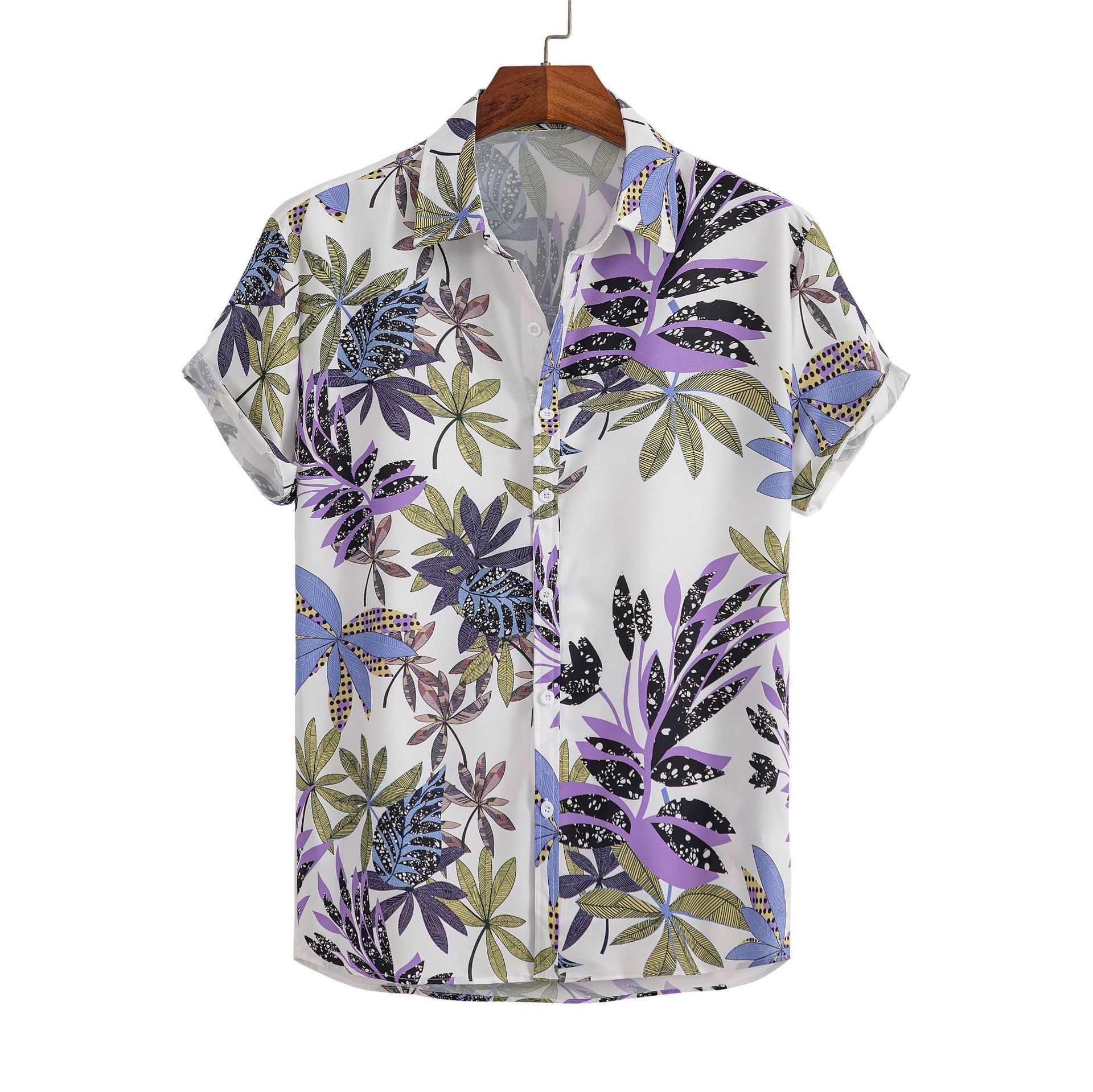 Men’s 3D Print Hawaiian Cardigan - Infinite Avenue