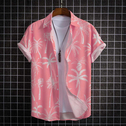 Men’s 3D Print Hawaiian Cardigan - Infinite Avenue