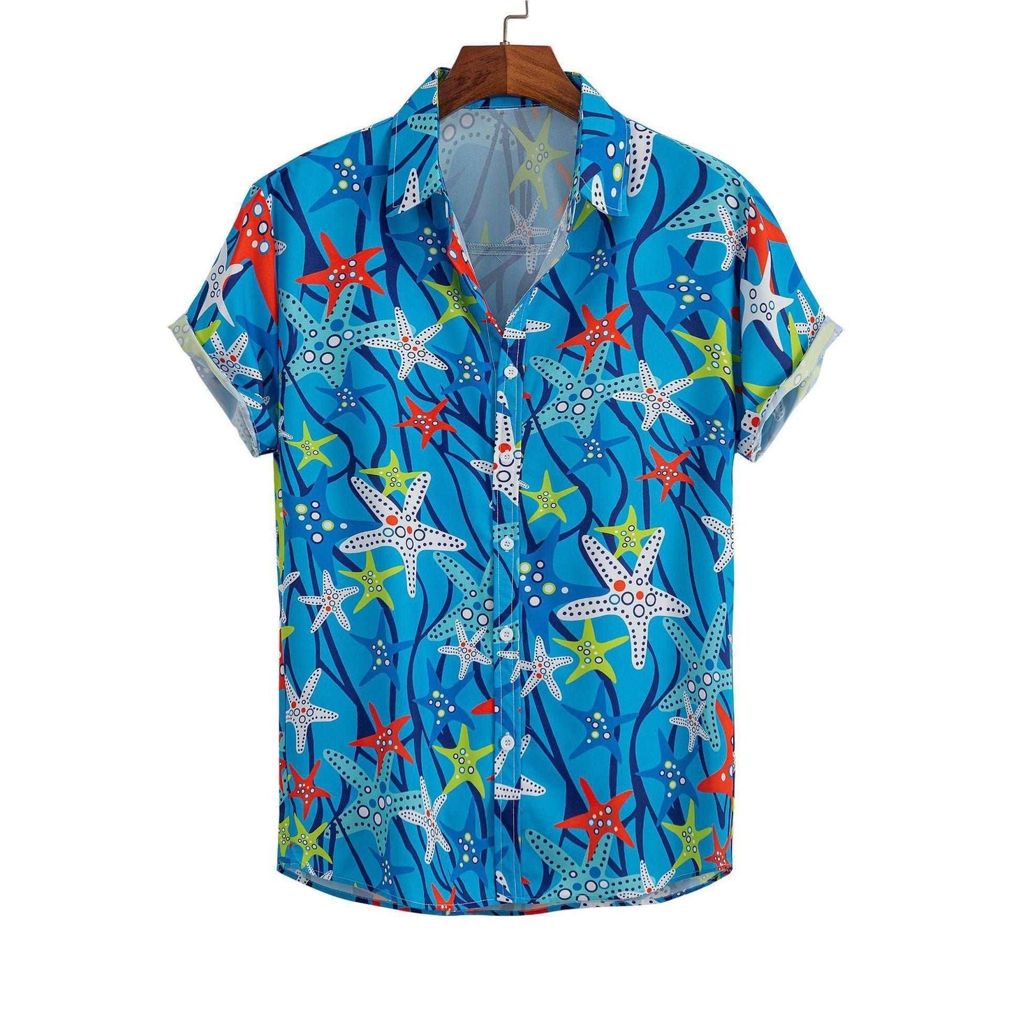 Men’s 3D Print Hawaiian Cardigan - Infinite Avenue