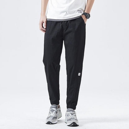 Men's Ankle Length Pants Loose Tappered Summer - Infinite Avenue