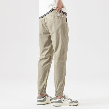 Men's Ankle Length Pants Loose Tappered Summer - Infinite Avenue