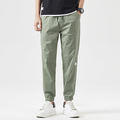 Men's Ankle Length Pants Loose Tappered Summer - Infinite Avenue