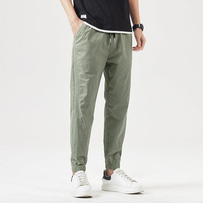 Men's Ankle Length Pants Loose Tappered Summer - Infinite Avenue