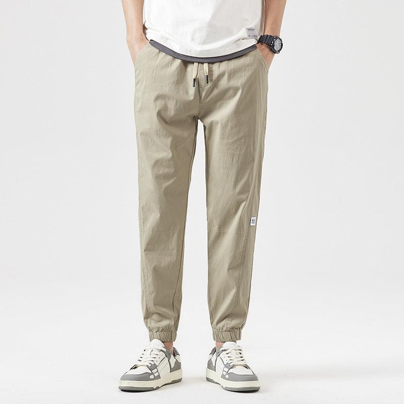 Men's Ankle Length Pants Loose Tappered Summer - Infinite Avenue