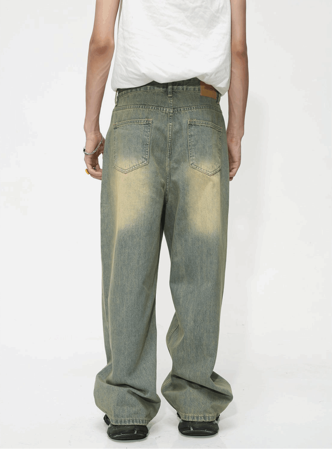 Vintage Men’s Loose-Fit Denim Jeans Infinite Avenue