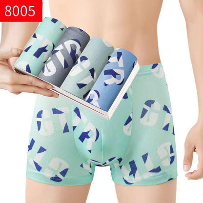 Men’s Mid-Waist Breathable Boxers 8005style Infinite Avenue