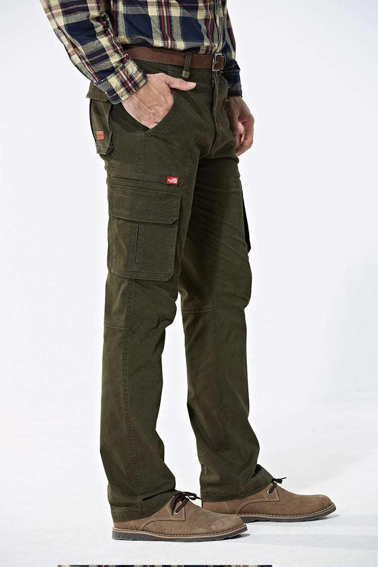 Men's Mid-Waist Multi-Pocket Outdoor Sports Trousers - Infinite Avenue