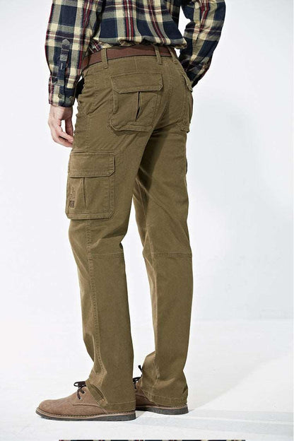 Men's Mid-Waist Multi-Pocket Outdoor Sports Trousers - Infinite Avenue