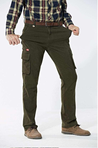 Men's Mid-Waist Multi-Pocket Outdoor Sports Trousers - Infinite Avenue