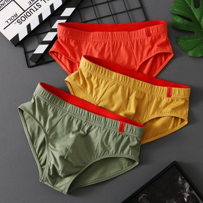 Men’s Pure Cotton Low-Waist Breathable Briefs Infinite Avenue