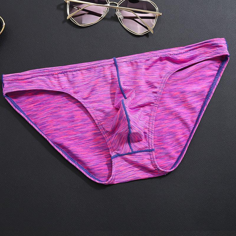 Men’s Summer Triangle Cotton Underwear - Colorful Collection Barbie Pink Infinite Avenue