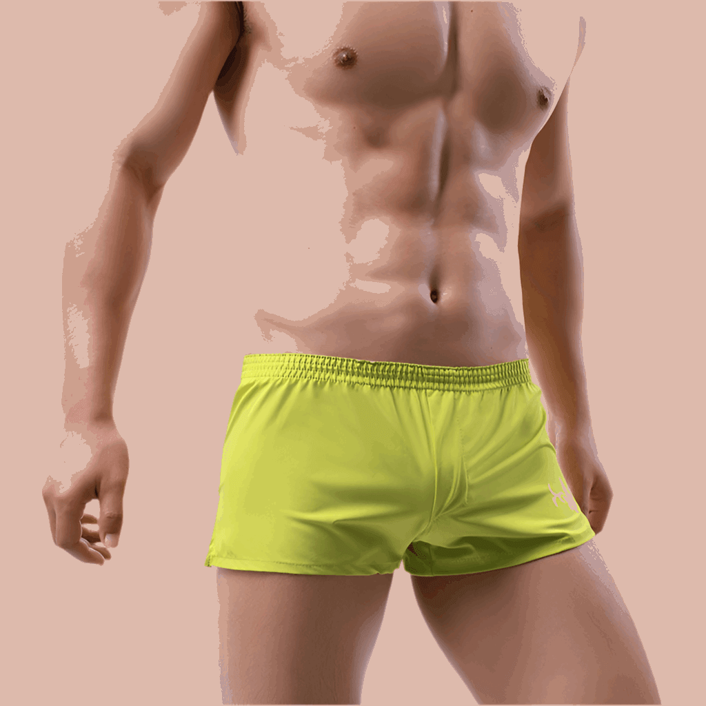 Men's Underwear Leisure Pajamas Boxers Fluorescent Green Infinite Avenue