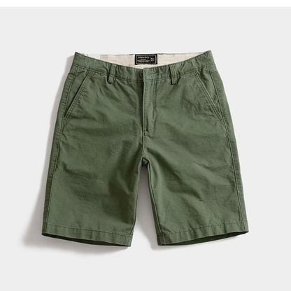 Men's Versatile Loose Casual Straight Shorts Green Infinite Avenue