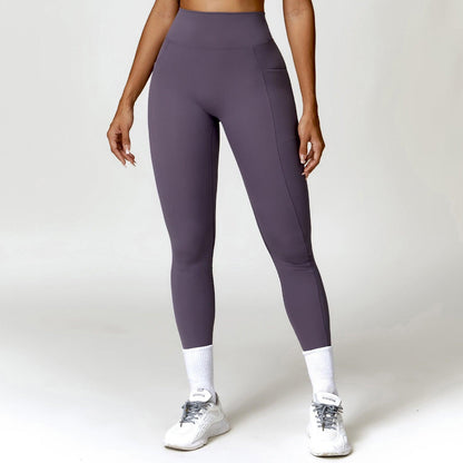 Quick-Dry High Waist Yoga Fitness Pants - Infinite Avenue