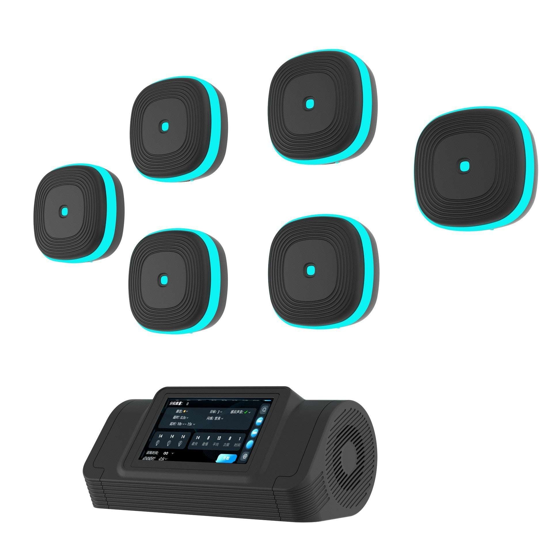 Home Smart Split Bluetooth Music Boxing Target Black 6 Targets Infinite Avenue