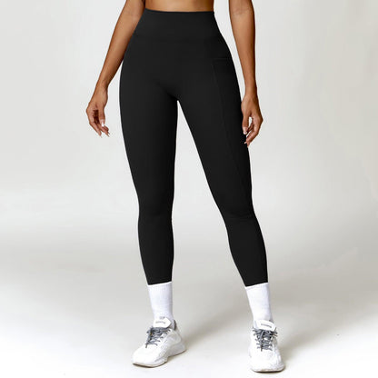 Quick-Dry High Waist Yoga Fitness Pants - Infinite Avenue