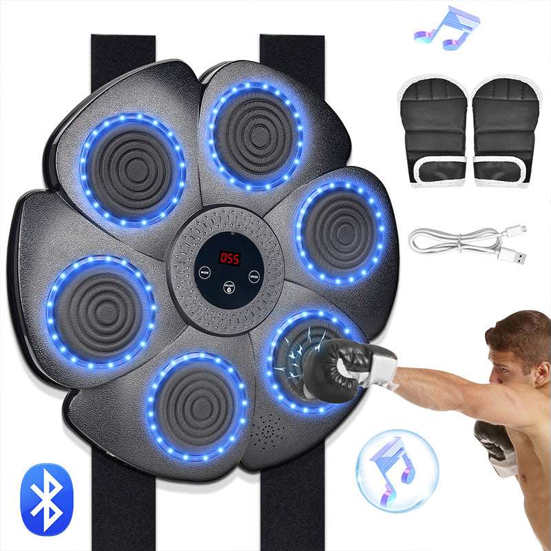 Smart Music Boxing Machine Wall Target Indoor Training Equipment Black Boxing Target Infinite Avenue