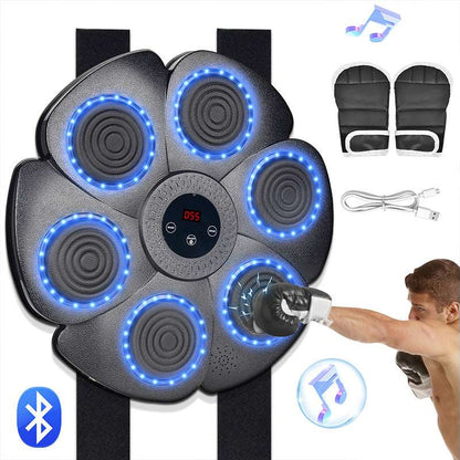 Smart Music Boxing Machine Wall Target Indoor Training Equipment Black Boxing Target Infinite Avenue