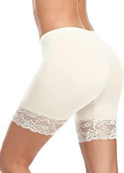 Plus Size High-Waist Seamless Leggings White Lace Infinite Avenue